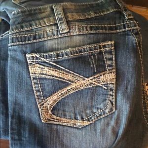 Silver Jeans - twisted bootcut 33/33